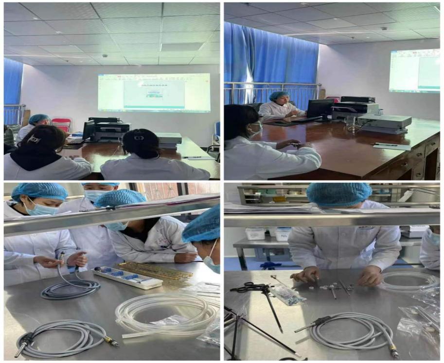 幾個人在廚房里工作

描述已自動生成